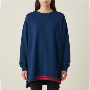 Central Park Active Women’s Sweater In Blue Size Medium